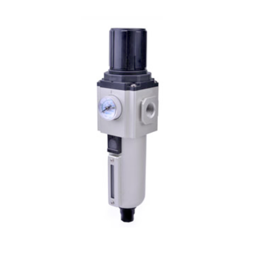 GPFR400C15LDT AIRTAC COALESCING FILTER/REGULATOR<BR>GPFR400 SERIES 1/2" NPT 20-58 PSI 0.01 MIC MNT BRK